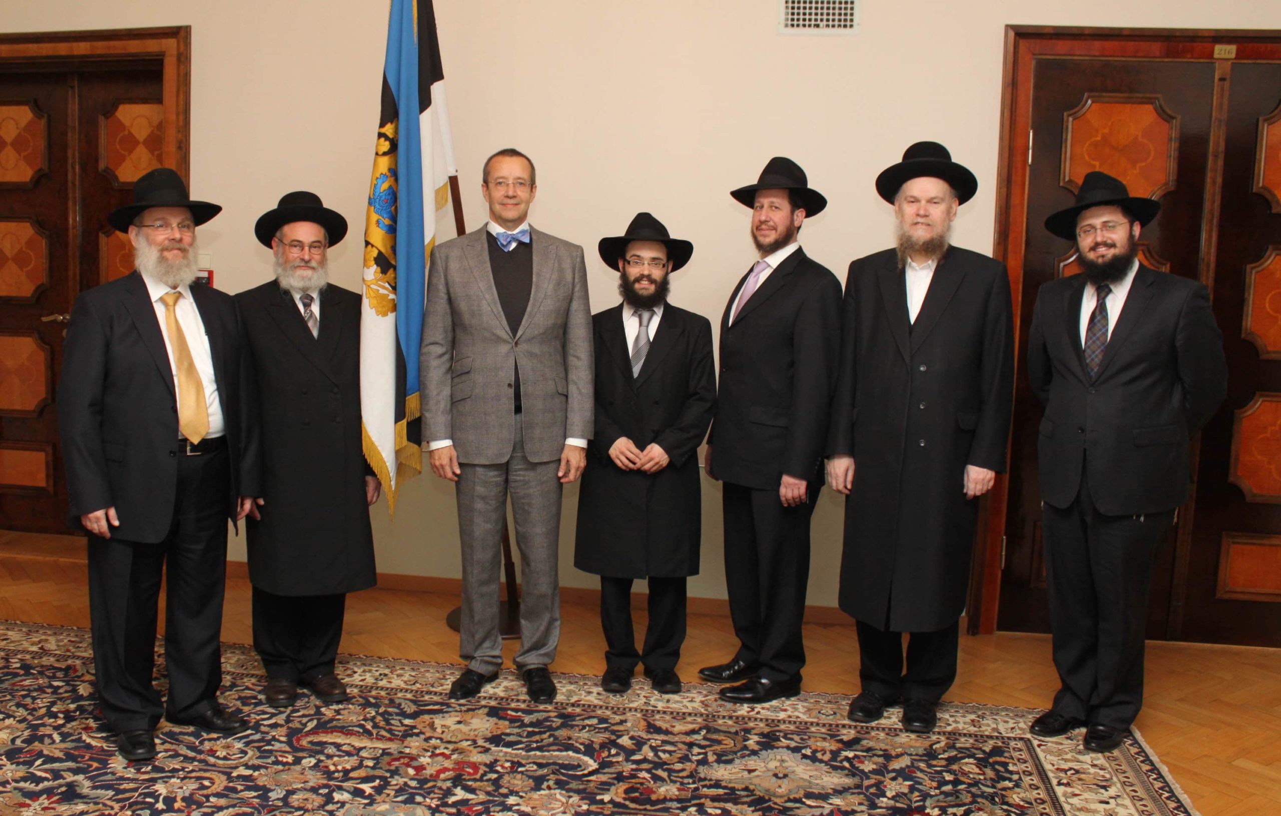 RCE Delegation Visited Estonia - Rabbinical Center of Europe